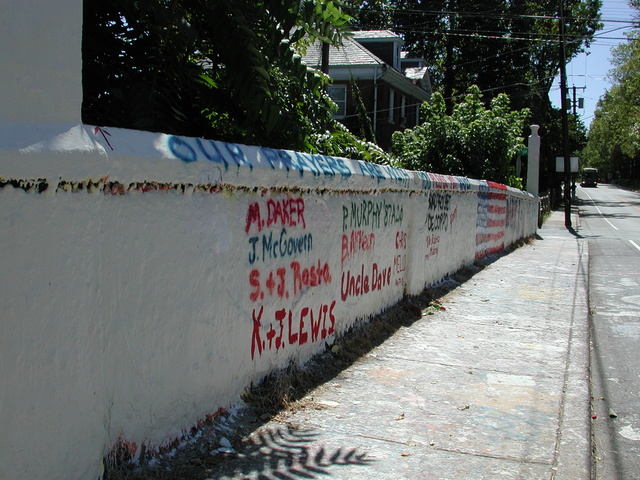 the University of Virginia bridge after September 11