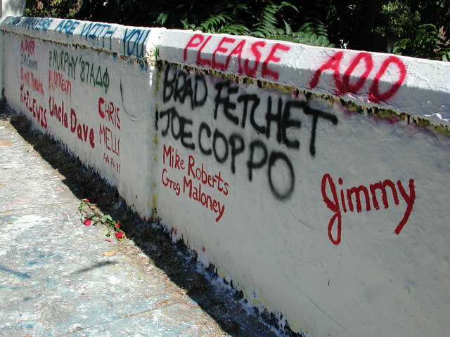 the University of Virginia bridge after September 11